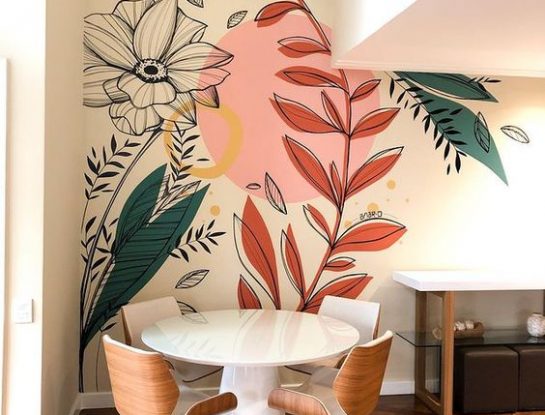 Estos son los murales tendencia de diseño 2023