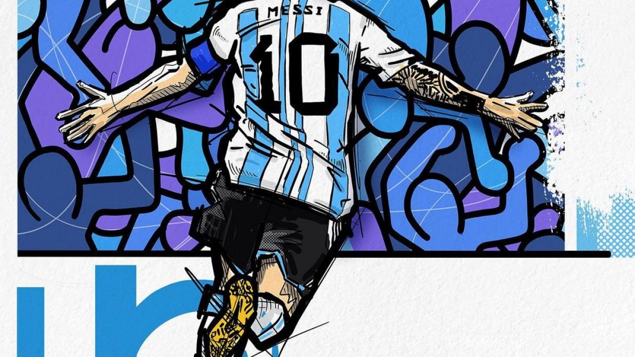 Un diseñador ilustra la pasión por la Selección Argentina en el Mundial  Qatar 2022 – PuroDiseño