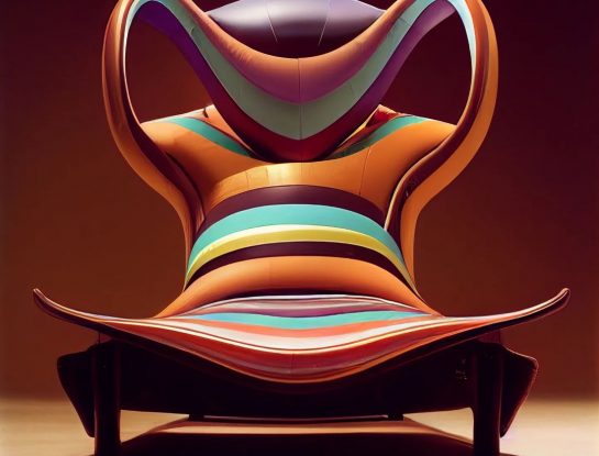 Los sillones de arte surrealista de Kaveh Najafian anticipan el futuro del diseño