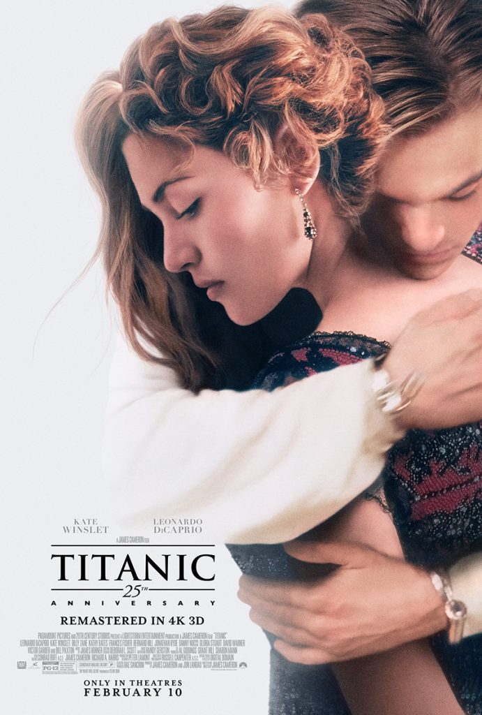 El póster de "Titanic 25º Aniversario". 