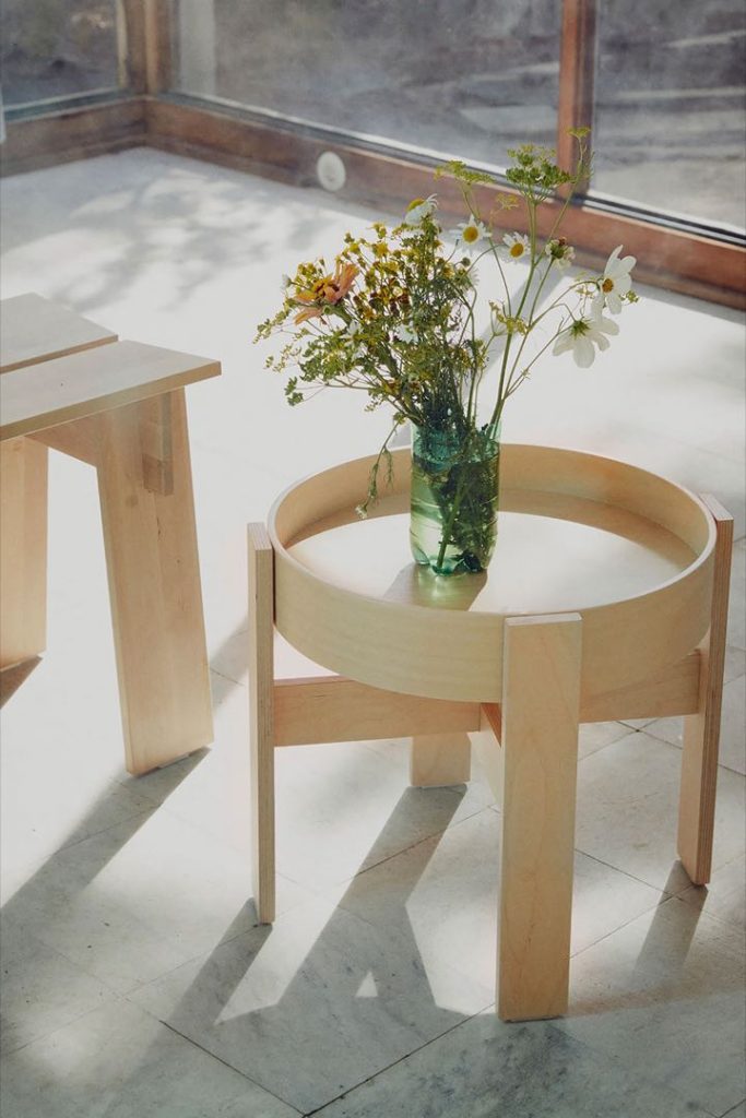 Muebles estilo nórdico de Ikea y Marimekko. 