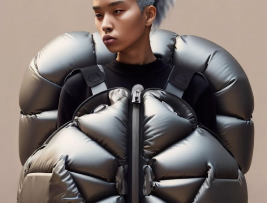 Las camperas inflables de Moncler ¡suben el volumen! de la moda 2023