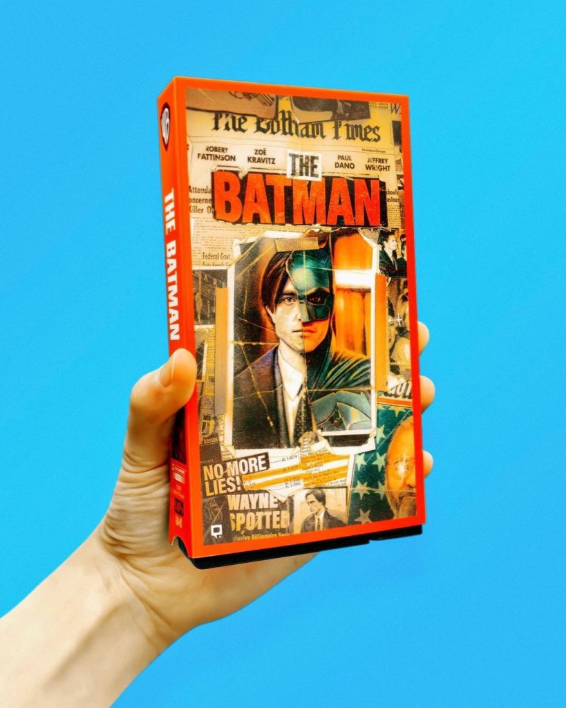 Batman en VHS según Matthew Dix. 