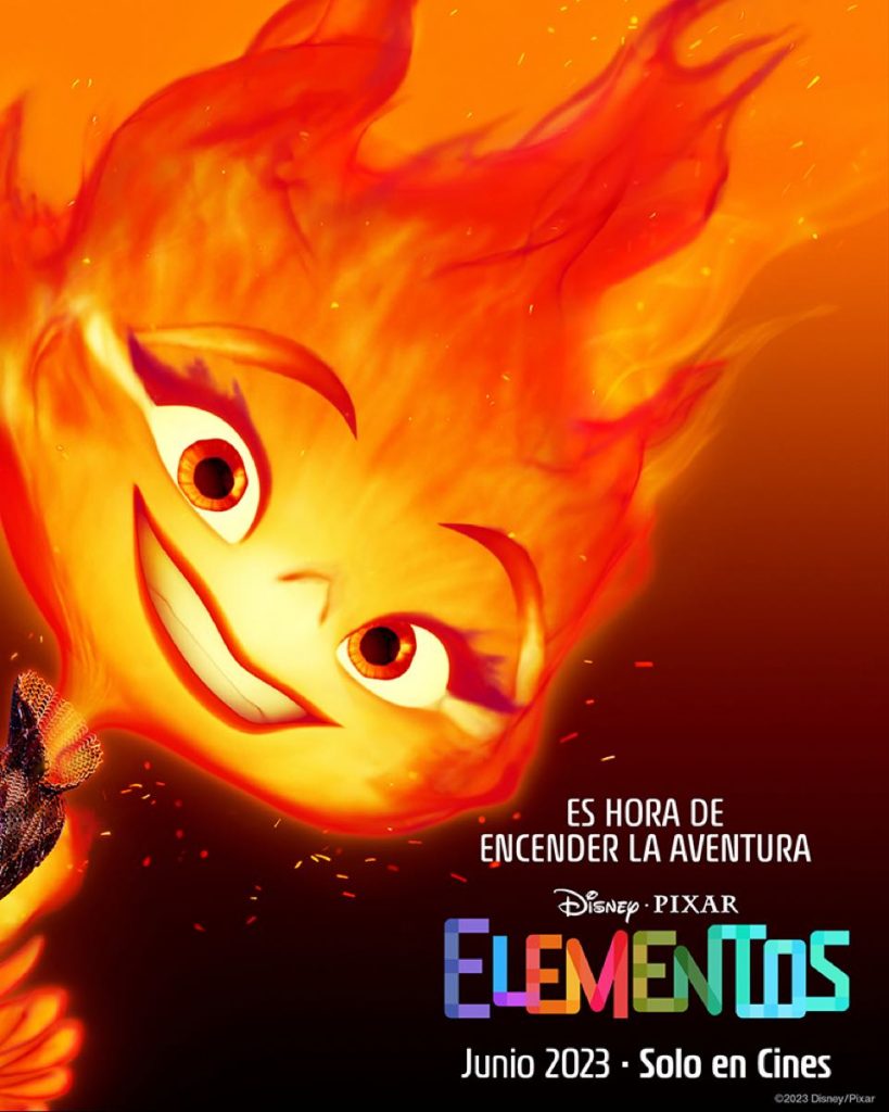 Elementos: los pósters de los personajes y el tráiler de la nueva ...