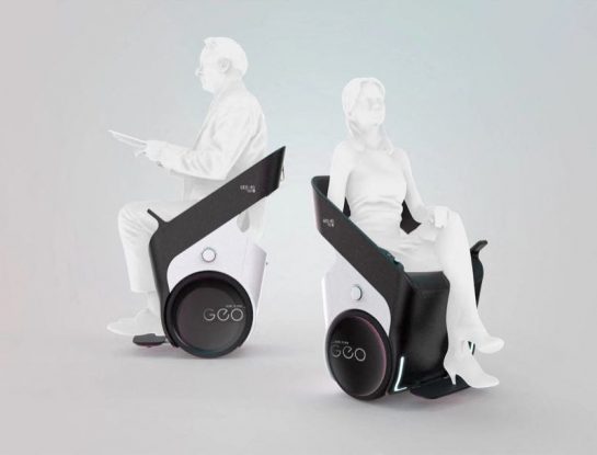 Geo Chair: el vehículo diseñado para ayudar a desplazarse por los aeropuertos