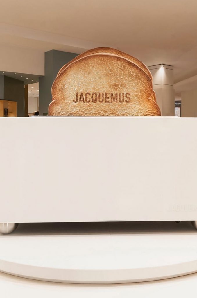 La tostadora de Jacquemus en Galeries Lafayette. Foto: Fotonoticias. 