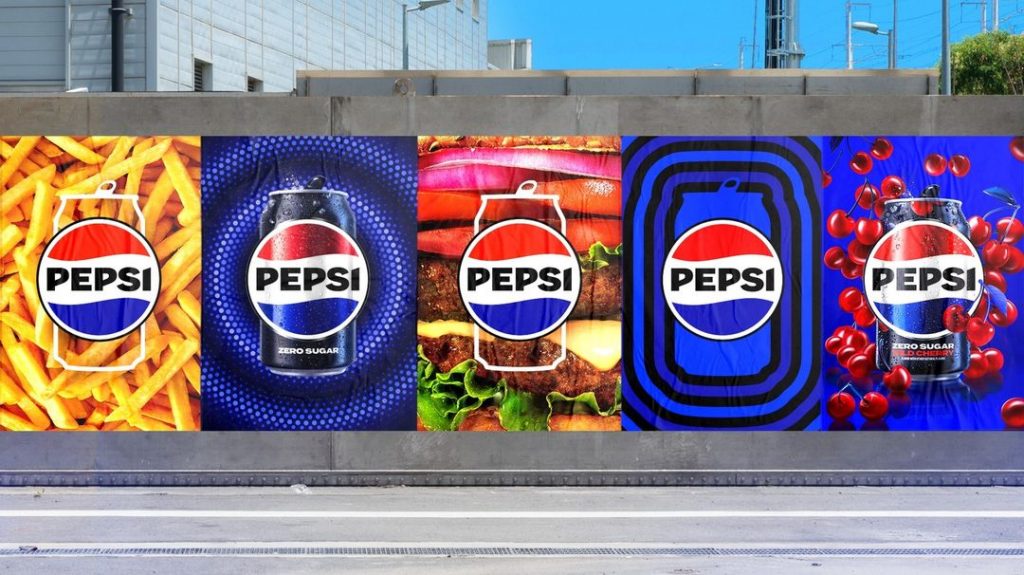 La nueva identidad de Pepsi será presentada este año en Estados Unidos e internacionalmente en 2024. 