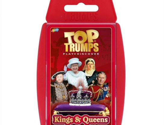 Salió un juego de cartas temático y con diseño inspirado en la coronación del rey Carlos