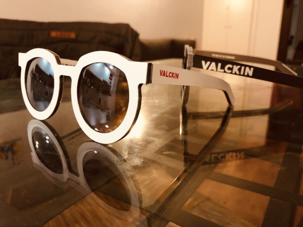 Las gafas de alumino compuesto creadas por Joaquín Sansone.