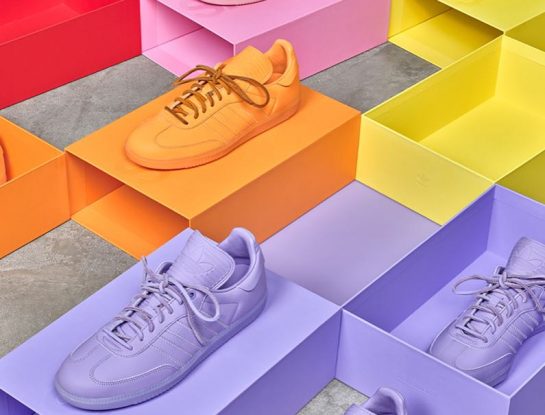 Estas son las zapatillas Humanrace x adidas Samba de Pharrell Williams ¡en todos los colores!