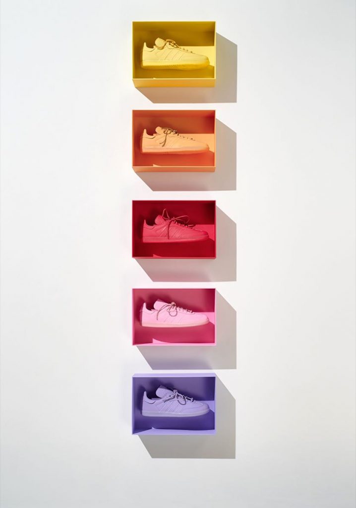 Las zapatillas de adidas x Pharrell Williams es una celebración de la diversidad, la unidad y la individualidad. 