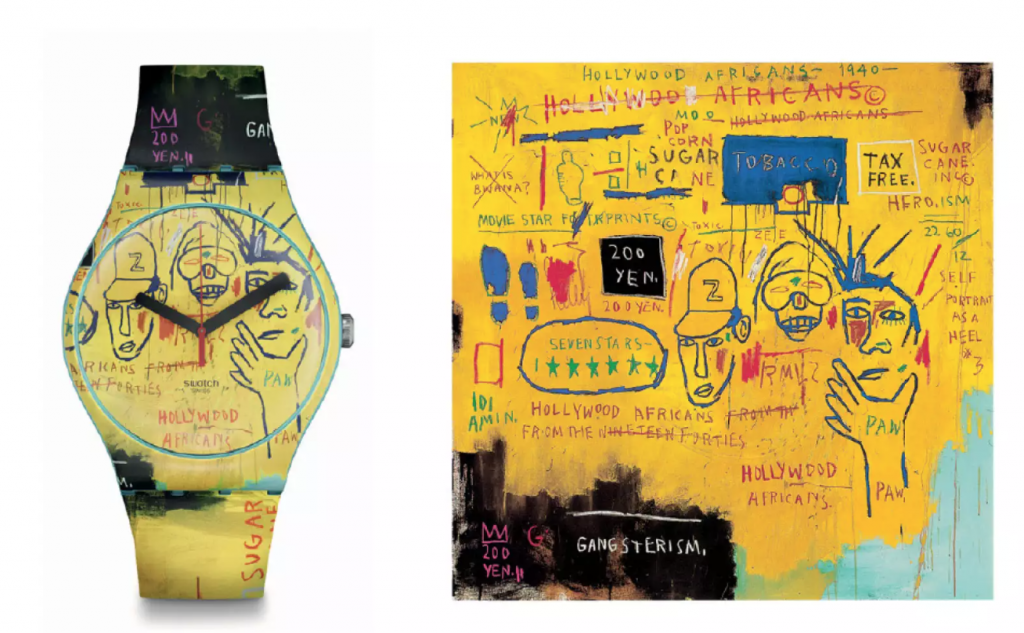 “Hollywood Africans” de Basquiat. 