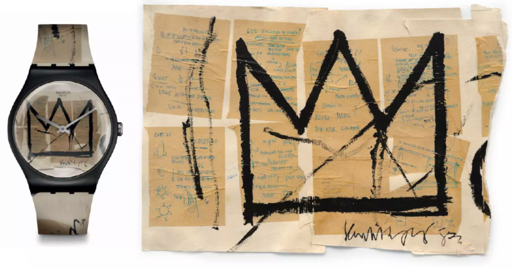 “Untitled” (Crown) de Basquiat. 