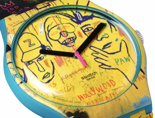 Una colección de relojes recrea el arte de Jean Michel Basquiat