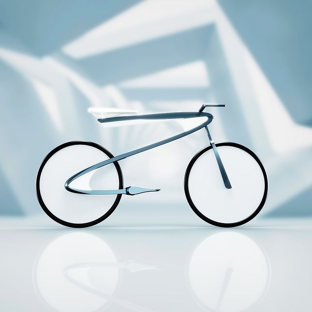 El concept Aero E-Bike sorprende por su estructura aerodinámica. 