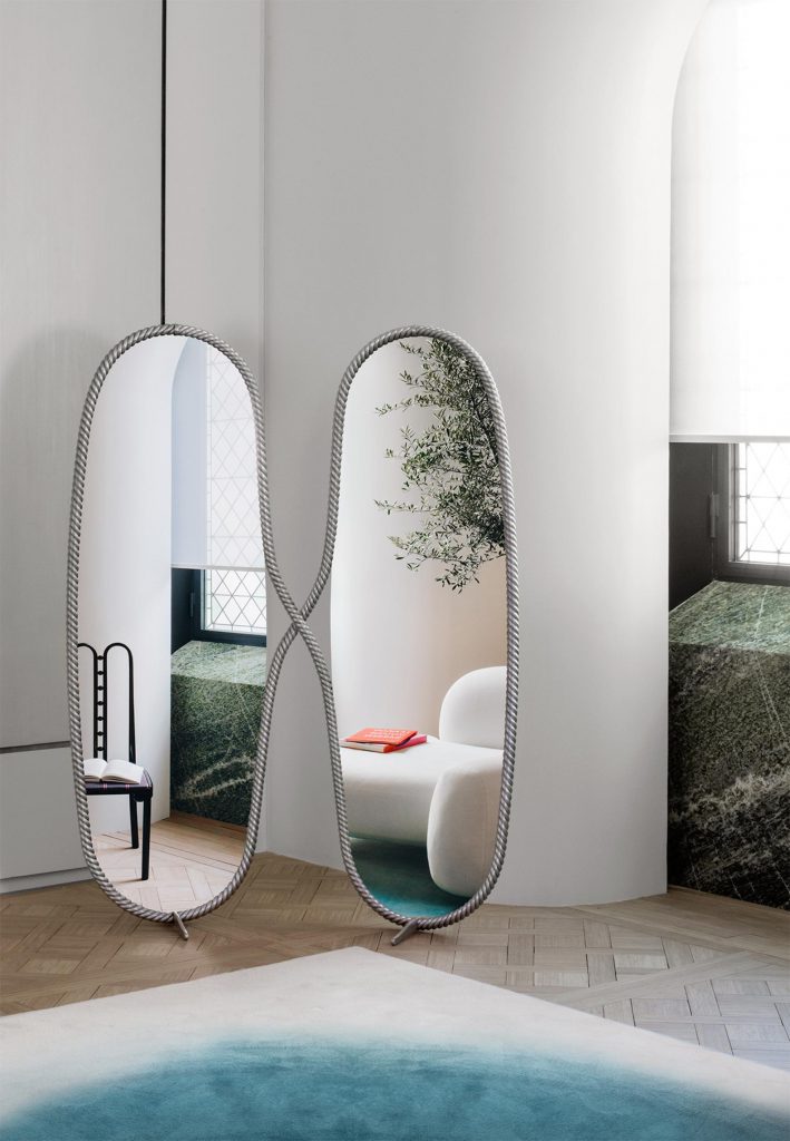 Los paneles espejos de Mathieu Lehanneur reflejan lo mejor del diseño contemporáneo.