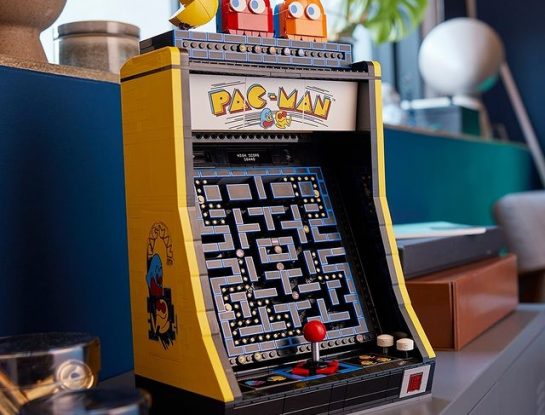 Diseñaron un Pac-Man con piezas de Lego (¡y funciona!)