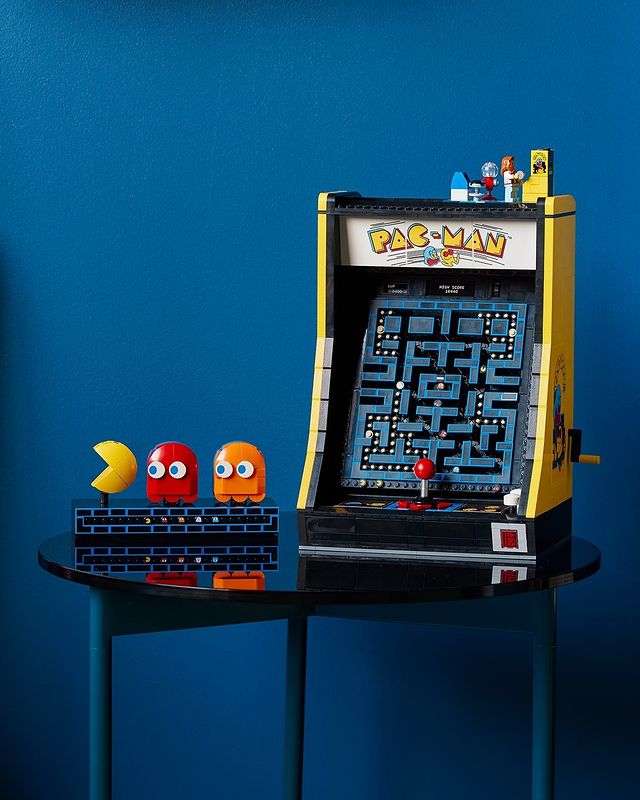 El Pac-Man con piezas de Lego, el kit sensación del año. 