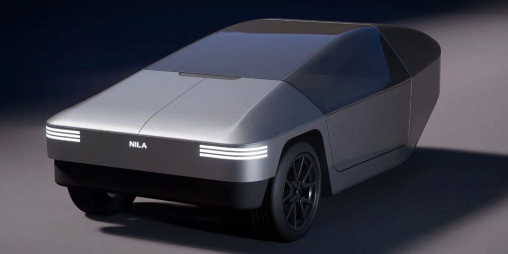 El coche NILA fue creado y producido completamente a base de impresión 3D.