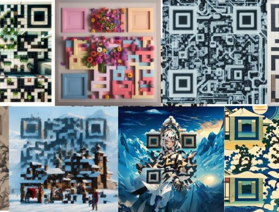 Llegaron los códigos QR creados por inteligencia artificial: funcionales y artísticos