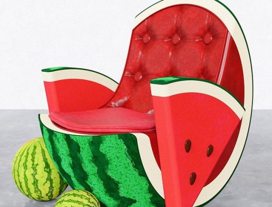 La sandía inspira y refresca el diseño 2023