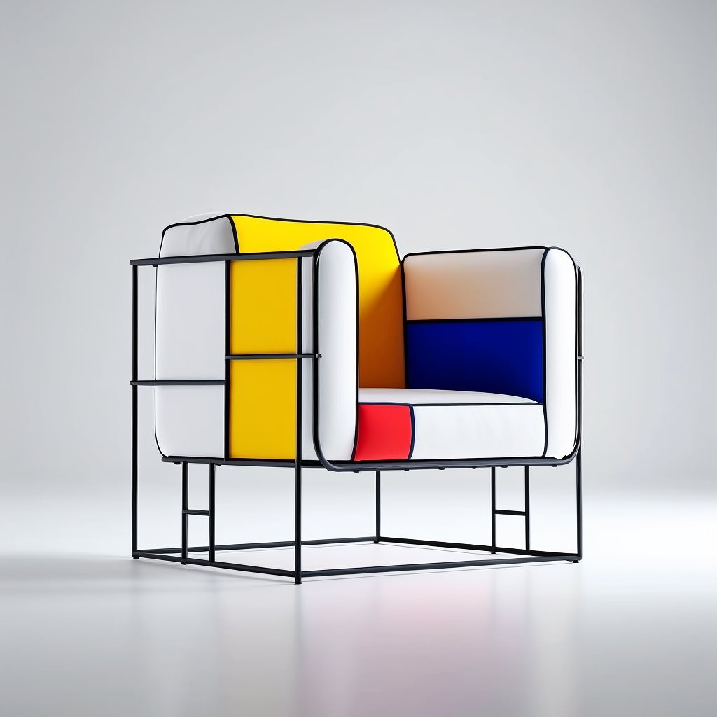 Piet Mondrian x Bonny Carrera. Foto: Instagram. 