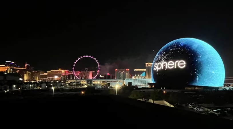 El nuevo estadio de Las Vegas tiene una pantalla LED de 16K de resolución. 