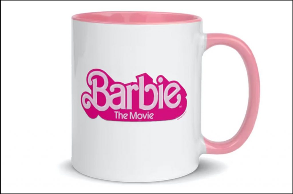 El logotipo de Barbie The Movie, protagonista de la colección Barbie x Mattel 2023. 