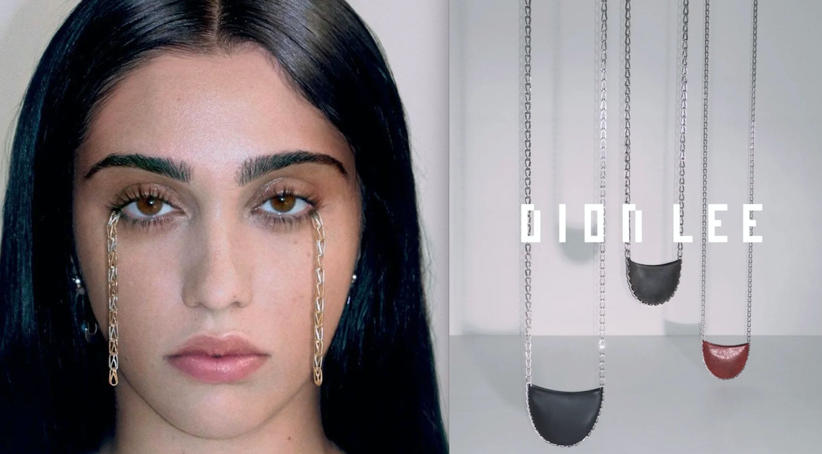 Los accesorios “en cadena” de Dion Lee brillan en una campaña