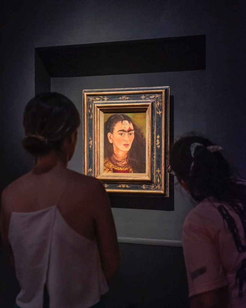 La obra de Frida Kahlo en el Museo Malba de la Ciudad de Buenos Aires. 