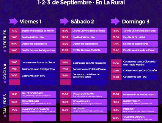 ¡Es hoy! Inaugura feria Puro Diseño 2023 en La Rural