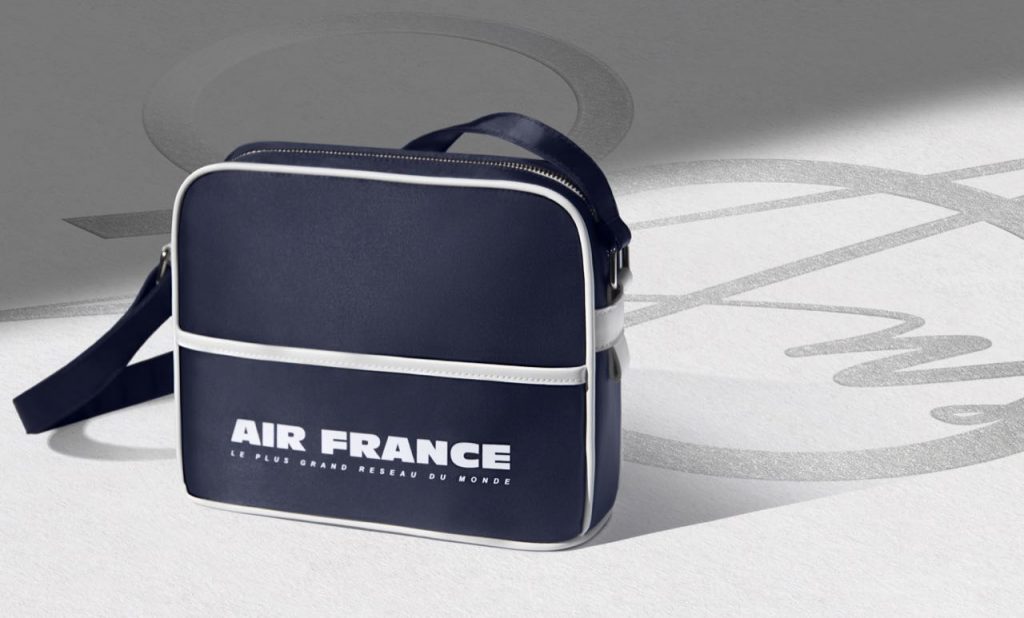 El bolso vintage de Air France. 