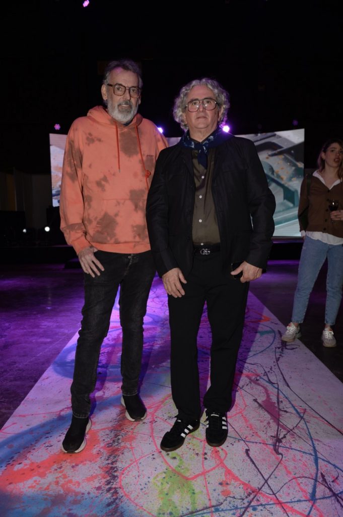 Benito Fernández y Julio Oropel, referentes del comité de selección de feria Puro Diseño. 