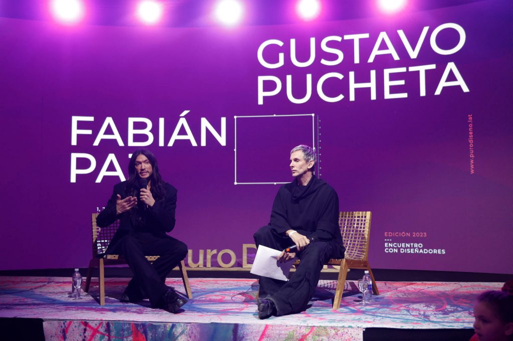 Gustavo Pucheta y Fabián Paz, protagonistas de una inspiradora charla de moda. 