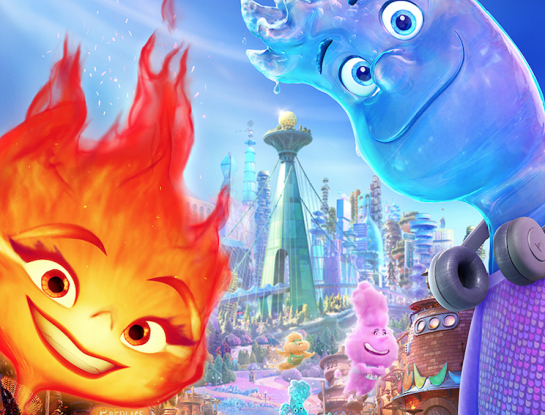 "Elementos" anunció su estreno en Disney+ con un nuevo póster