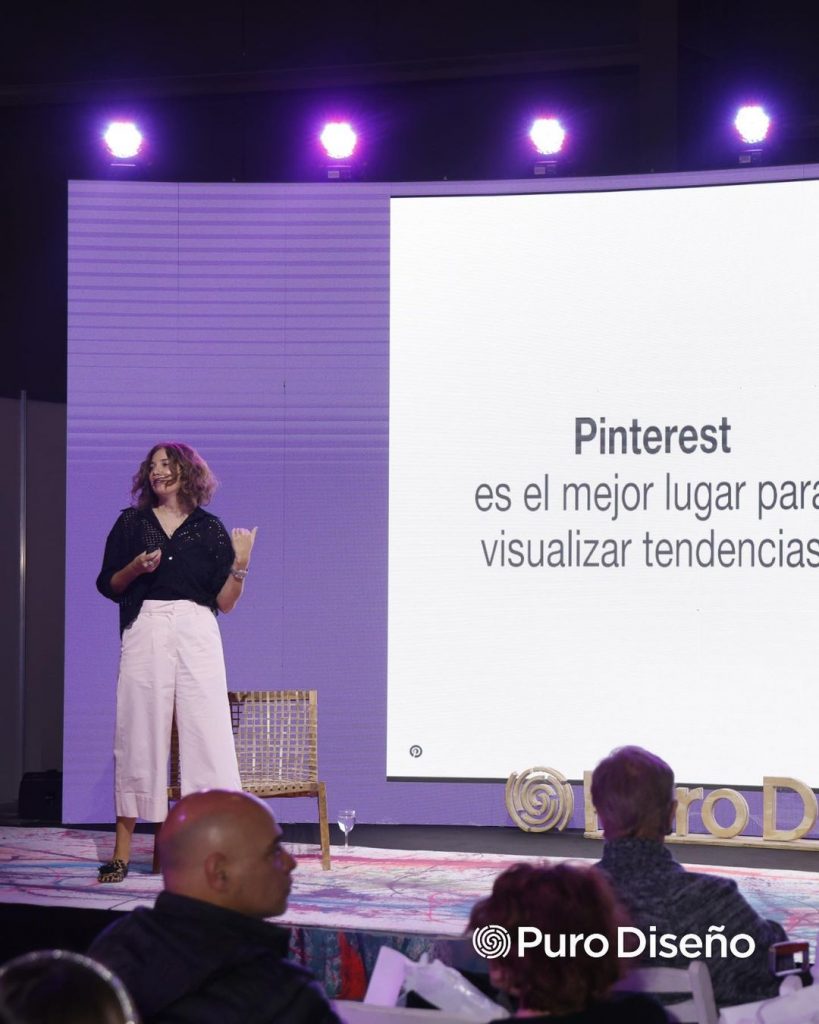 La plataforma Pinterest, tema de conversación en Puro Diseño 2023. 
