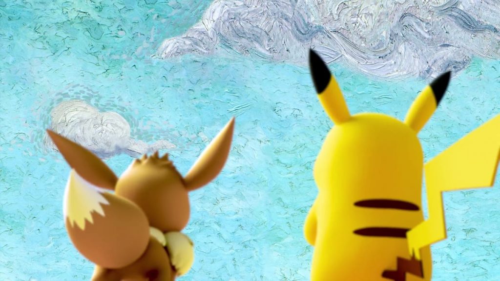 Pikachu y compañía en una experiencia inmersiva en el mundo del pintor Vincent Van Gogh. 