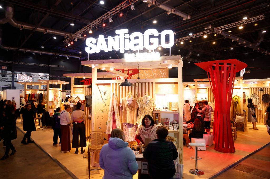 El espacio de Santiago en La Rural fue una de las máximas atracciones de feria Puro Diseño 2023. 