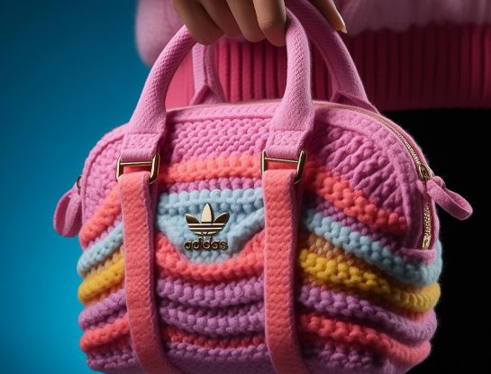 Adidas Originals fusiona inteligencia artificial y crochet en una campaña de concientización sobre el cáncer de mama