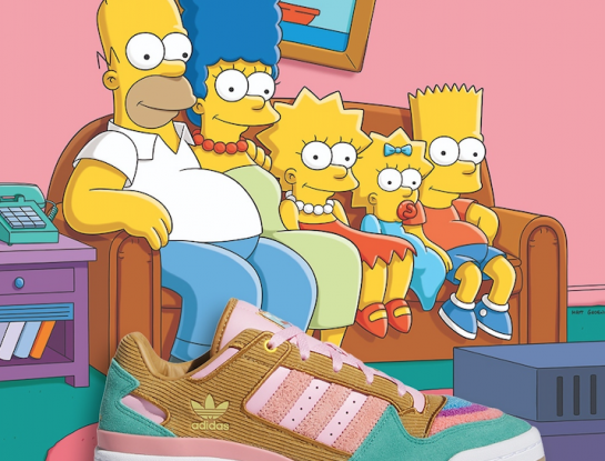 La nueva colaboración de adidas y Los Simpsons son las zapatillas “Living Room” (y es un boom 2023)