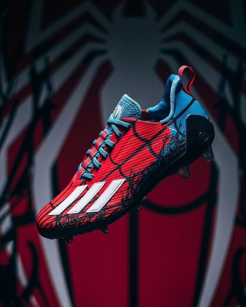 Sneakers Spider-Man x Marvel, Sony Interactive Entertainment, Insomniac Games y adidas. 