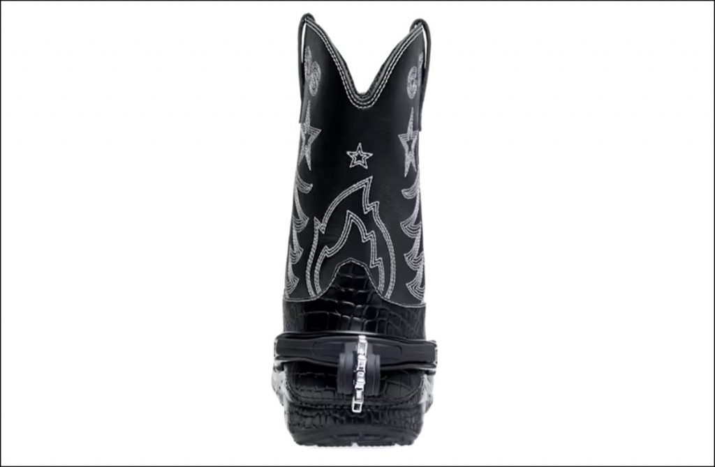 Las botas texanas de Crocs, estrellas del “Croctober” 2023. 
