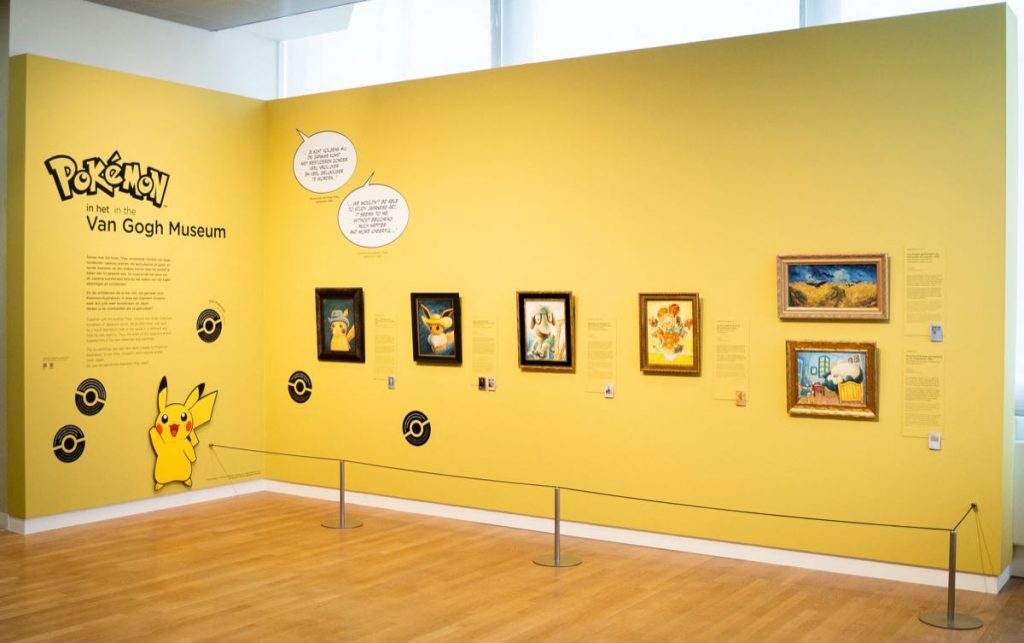 El universo Pikachu ya conquistó el Museo Van Gogh, y es el evento fenómeno de 2023. 