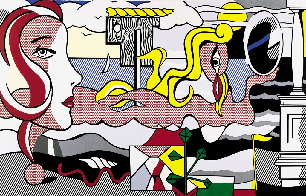 Una obra de Roy Lichtenstein en "modo Picasso". 