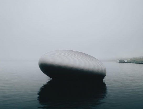 Salmon Eye: un increíble edificio flotante de diseño futurista es el nuevo símbolo de Noruega