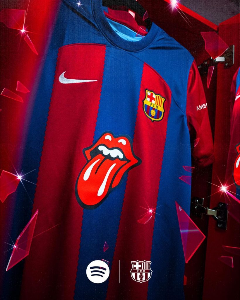 La colaboración de Barcelona con Spotify y The Rolling Stones ¡es un golazo! 
