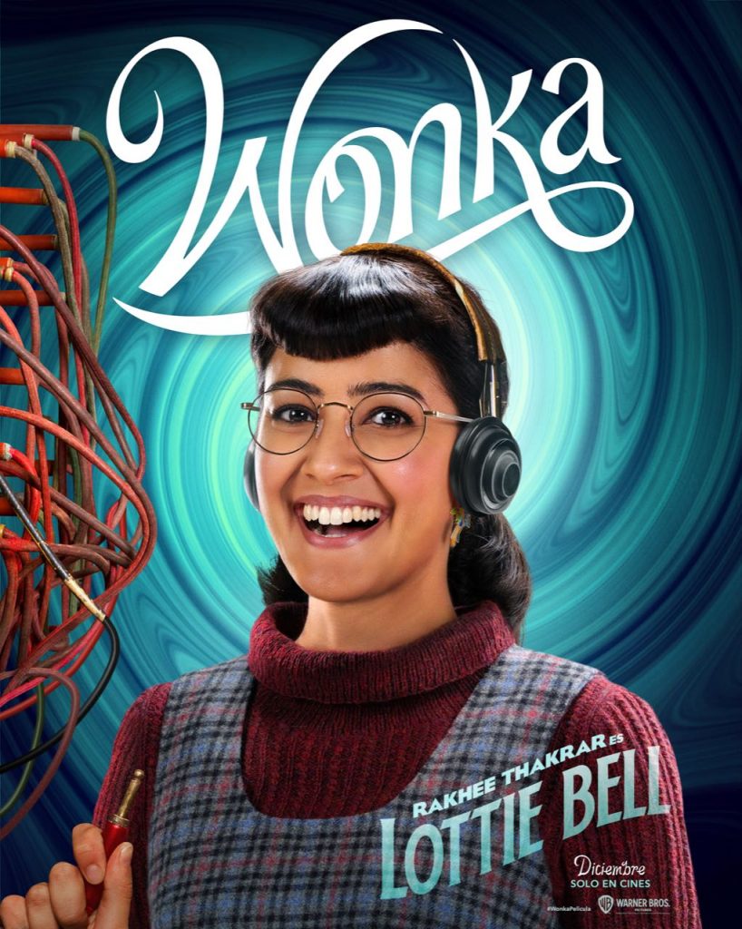 Poster oficial de personajes de "Wonka". 