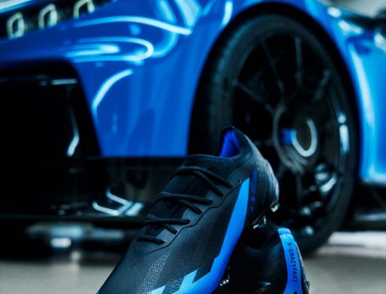 Así son los fabulosos botines adidas X Crazyfast Bugatti