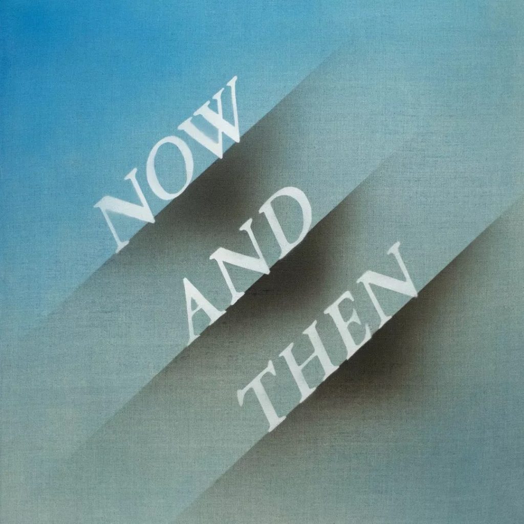 La portada de “Now and Then” de The Beatles, obra de Ed Ruscha. 