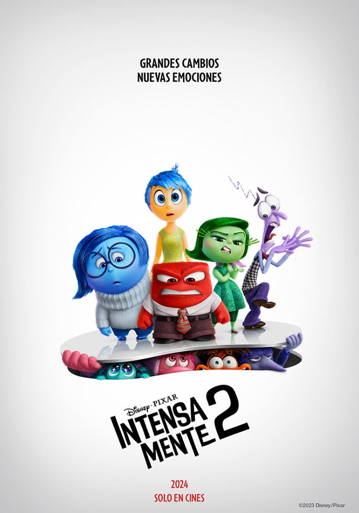 El póster oficial de “Intensa-Mente 2”. 